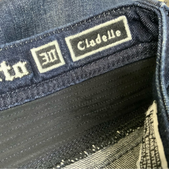 Rock Revival Dark Blue Skinny Jeans - Picture 9 of 10